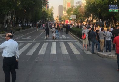 (+Fotos y Videos) Sismo de magnitud 7 sacude el centro y sur de México
