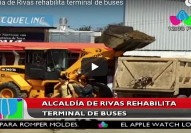 Alcaldía de Rivas rehabilita terminal de buses