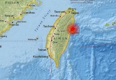 Un terremoto de magnitud 5,7 sacude la costa este de Taiwán