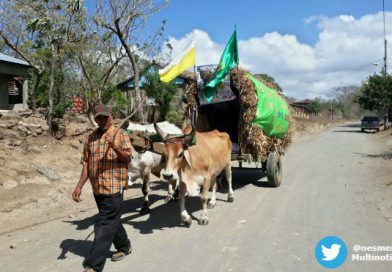 Comunidades de Santa Teresa inician su recorrido a Popoyuapa