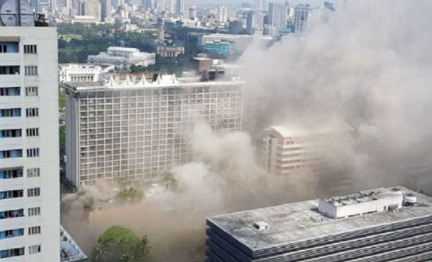 Al menos 4 muertos tras incendio en un hotel de Filipinas