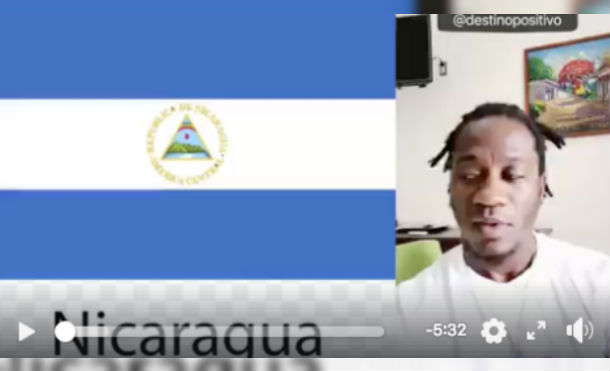 Destino elogia la seguridad de Nicaragua