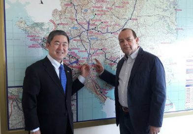 Embajador de Jap&oacute;n realiz&oacute; visitas de cortes&iacute;a al Mific y al Ministerio de Minas