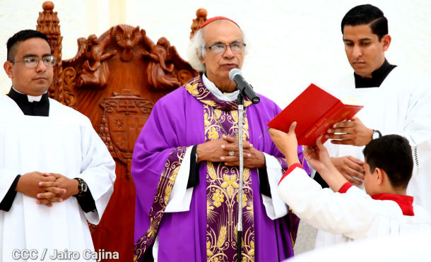 Cardenal Brenes oficia misa de la Santa Unción de los Enfermos