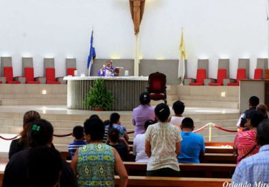 Celebran Misa de Martes Santo en Catedral de Managua