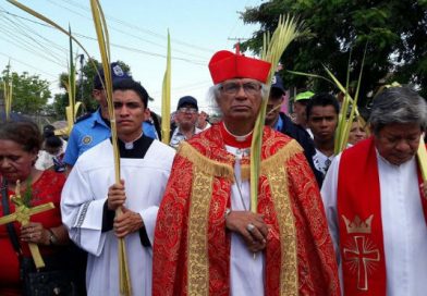 Cardenal Brenes preside misa del Domingo de Ramos