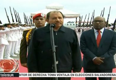 Presidente Daniel llega a Venezuela para participar en Cumbre ALBA-TCP