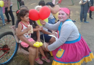 JS19J realiza festival de globos en el parque Villa Venezuela