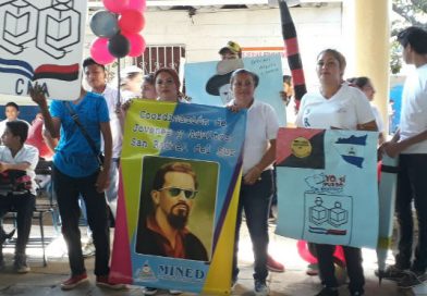 San Rafael del Sur celebra el 38 aniversario de la Gran Cruzada Nacional de Alfabetización