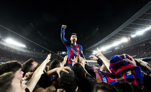 El Barcelona apela a Messi y al Camp Nou para avanzar a cuartos