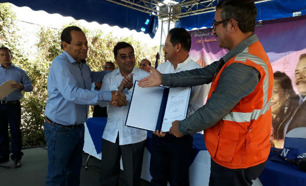 MTI firma el inicio de proyecto vial La Garita- Empalme de Tipitapa