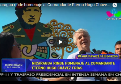 Nicaragua rinde homenaje al Comandante Eterno Hugo Chávez Frías