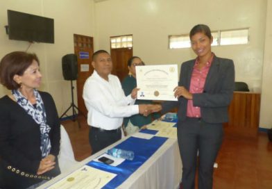 Funcionarios del Caribe Norte concluyen postgrado de oralidad en el proceso civil nicaragüense