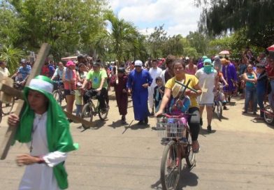 Cat&oacute;licos de Nindir&iacute; mantienen vivo el gesto de amor de Sim&oacute;n de Cirene