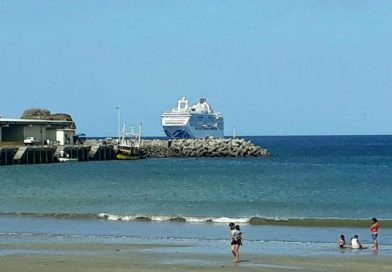 Crucero Island Princess llega al puerto de San Juan del Sur