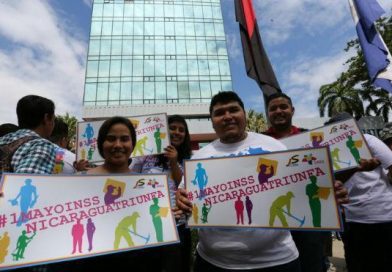 Movimientos juveniles respaldan reformas al Seguro Social #1MayoInssNicaraguaTriunfa