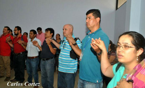 Trabajadores claman por la Paz en Nicaragua