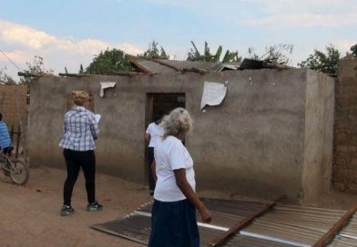 Tornado en barrio Tomás Borge de Ocotal deja daños en dos viviendas