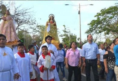 Católicos celebraron los 120 años de la imagen de Jesús Resucitado de Niquinohomo 0