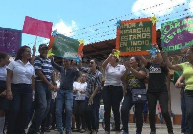 Juventud Sandinista de Nueva Segovia realizó un zumbatón por #AmorANicaragua