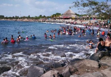 Familias chinandeganas participaron en actividades religiosas y recreativas en el cierre de Semana Santa