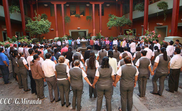 Nicaragua extiende sus oraciones por el diálogo y la paz