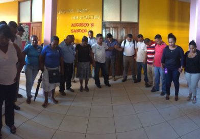 El Caribe Norte se suma a la cadena de oración por la paz en Nicaragua