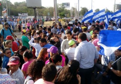 Capitalinos unidos en oración por la Paz en Nicaragua