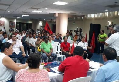 Central Sindical UNE - FNT ratifica su apoyo al Gobierno de Reconciliaci&oacute;n y Unidad Nacional