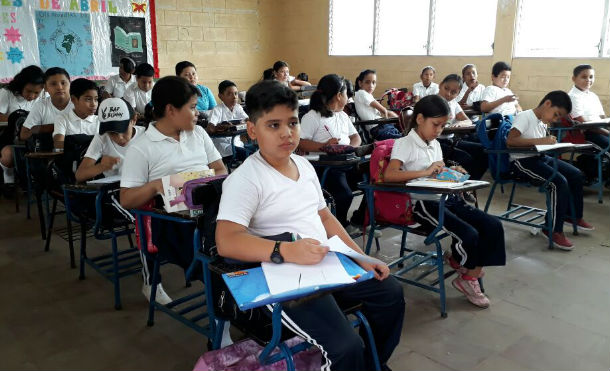Autoridades del Mined reportan alta asistencia de estudiantes