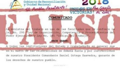 MITRAB: El lunes 2 de abril se trabaja normalmente