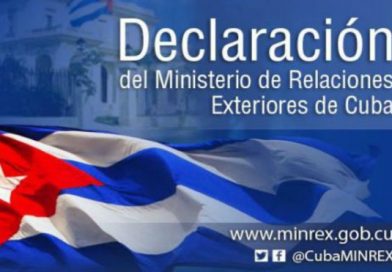 Cuba reitera solidaridad con Nicaragua