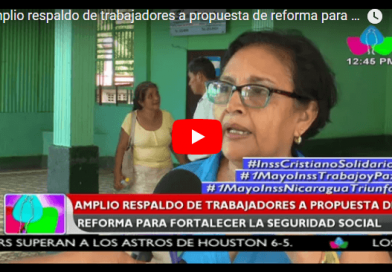 Amplio respaldo de trabajadores a propuesta de reforma para fortalecer seguridad social