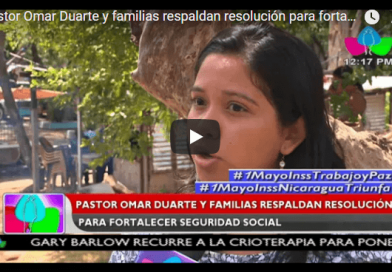 Pastor Omar Duarte y familias respaldan resolución para fortalecer seguridad social