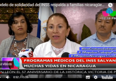 Modelo de solidaridad del INSS respalda a familias nicaragüenses