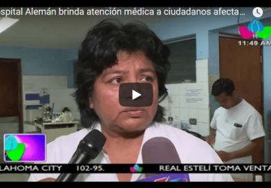 Hospital Alemán brinda atención médica a ciudadanos afectados por violencia de la derecha