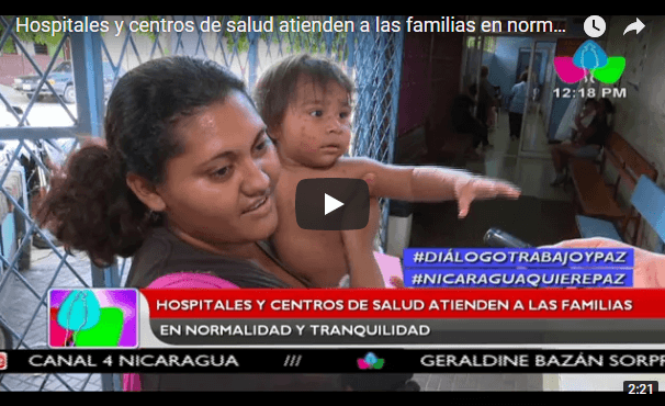Hospitales y centros de salud atienden a las familias en normalidad y tranquilidad
