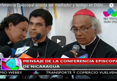 Conferencia Episcopal acepta ser mediador y testigo en Diálogo Nacional