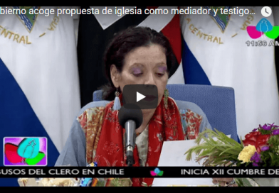 Gobierno acoge propuesta de iglesia como mediador y testigo en el diálogo nacional