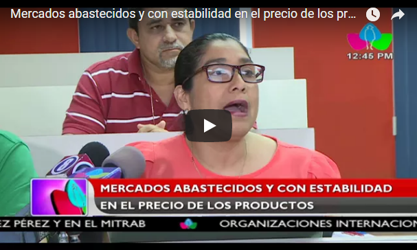 Mercados abastecidos y con estabilidad en el precio de los productos