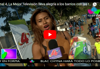 Canal 4, La Mejor Televisión lleva alegría a los barrios con las tardes regalonas