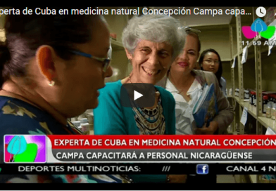 Experta de Cuba en medicina natural Concepción Campa capacitará a personal nicaragüense