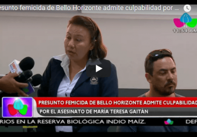 Presunto femicida de Bello Horizonte admite culpabilidad por el asesinato de María Teresa Gaitán