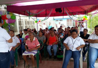 Juigalpa: MIFAMILIA entregó paquetes alimenticios a familias con embarazos múltiples