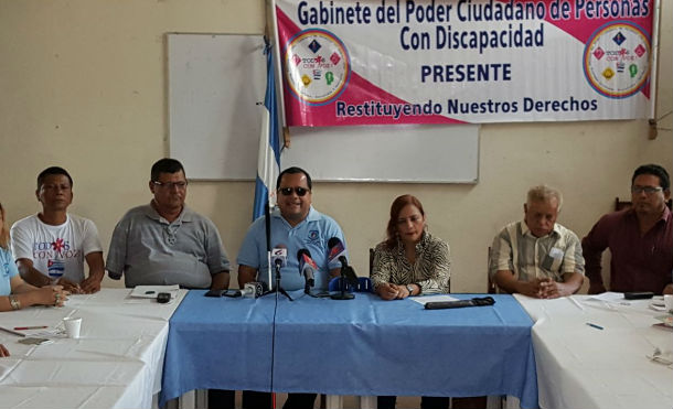 Personas con discapacidad hacen llamado al diálogo y a la paz