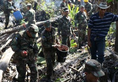 Gobierno Sandinista realiza ingentes esfuerzos para sofocar voraz incendio en la Reserva Indio Maíz
