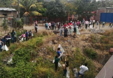 Matagalpinos muestran el amor a la Madre Tierra al realizar jornada de limpieza del río Grande