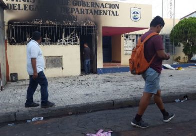 Estragos del vandalismo en León y Masaya