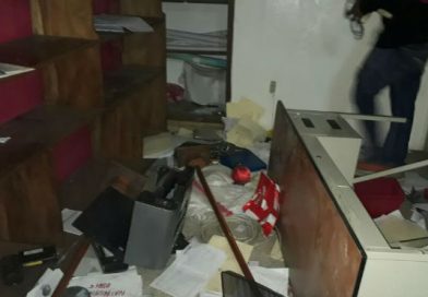 Vándalos destruyeron casa del FSLN en Masaya