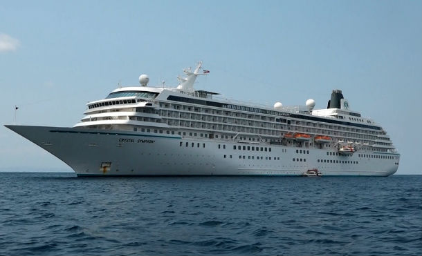 Llega al puerto turístico de San Juan del Sur el crucero Crystal Symphony